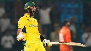 TanmayDahale's tweet photo. Take a bow, @Gmaxi_32! 🙌 🏏 What an incredible performance by Glenn Maxwell! A record-breaking 201* while battling injury to lead Australia into the #WorldCup2023 semi-finals. 🇦🇺👏 Maxi, you are a true cricketing hero! #AUSvsAFG #Maxwell #Maxi https://t.co/dxijTnJGJ3