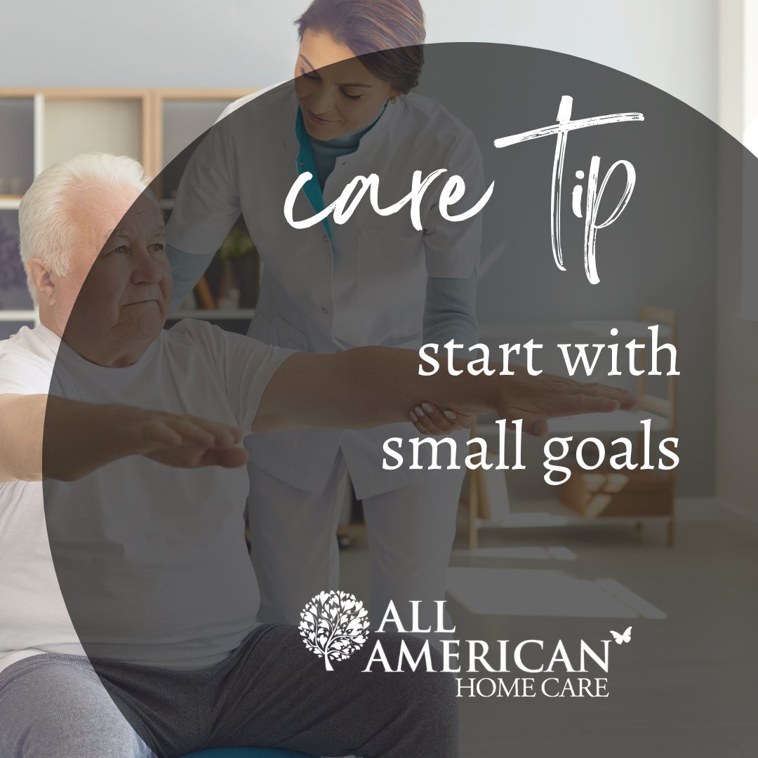 #CareTip: Achievement can be an amazing boost for us mentally. So no matter what the end goal is for your patients, set small goals to meet along the way and then celebrate them to help keep your patients motivated!

#nursetips #healthcaretips #caregivertips #tiptuesday
