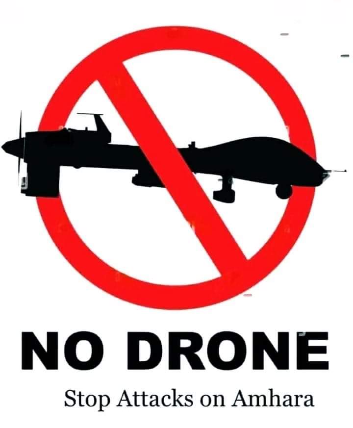 Kmila8091992513's tweet photo. @AbrarSuleiman @MikeHammerUSA @UN @hrw @amnesty #amharagenocide in drone motion!
Only yesterday, a school teacher and her child were among the 15 victims of a drone strike by Fascist Abiy in a school yard in #Ankober District, #Amhara region.
@mikehammerusa
@un
@hrw
@amnesty https://t.co/mtj7nEek5s
