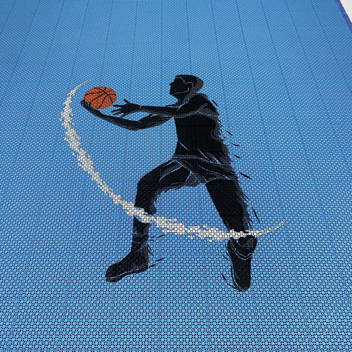 VersaCourt's tweet image. Score big with custom logos that take your court to the next level. 

Design a winning court today → bit.ly/3RQBVcN

#CustomLogos #Basketball #MultiSportCourt #Backyard