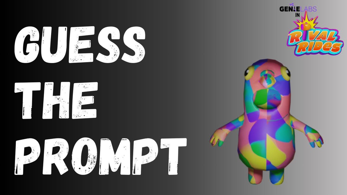 #GuessthePrompt
What did the <a href="/RivalRides/">Rival Rides: VR Party Game</a> player write to receive this skin with our #GenAI engine?! 🤔 
Write the correct answer to get #featured ✨ 
#Gaming #AI #UGC #VR
