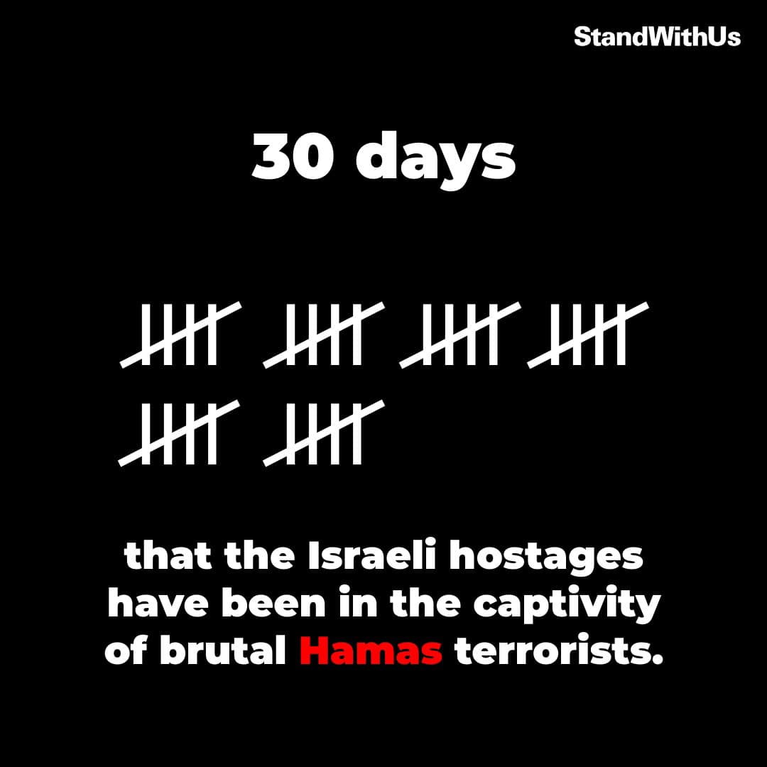 StandWithUs's tweet photo. #BringThemHome https://t.co/1pVPg2ZJVJ