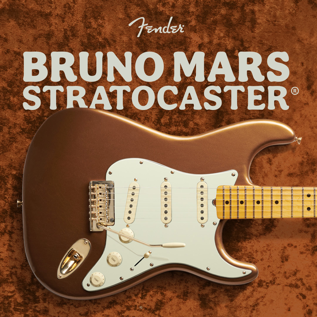 The Limited Edition Bruno Mars Stratocaster is a true treasure. The Mars Mocha Heirloom nitrocellulose lacquer finish not only gives it an aged charm, but also enhances resonance and tone: bit.ly/3SwmSZV