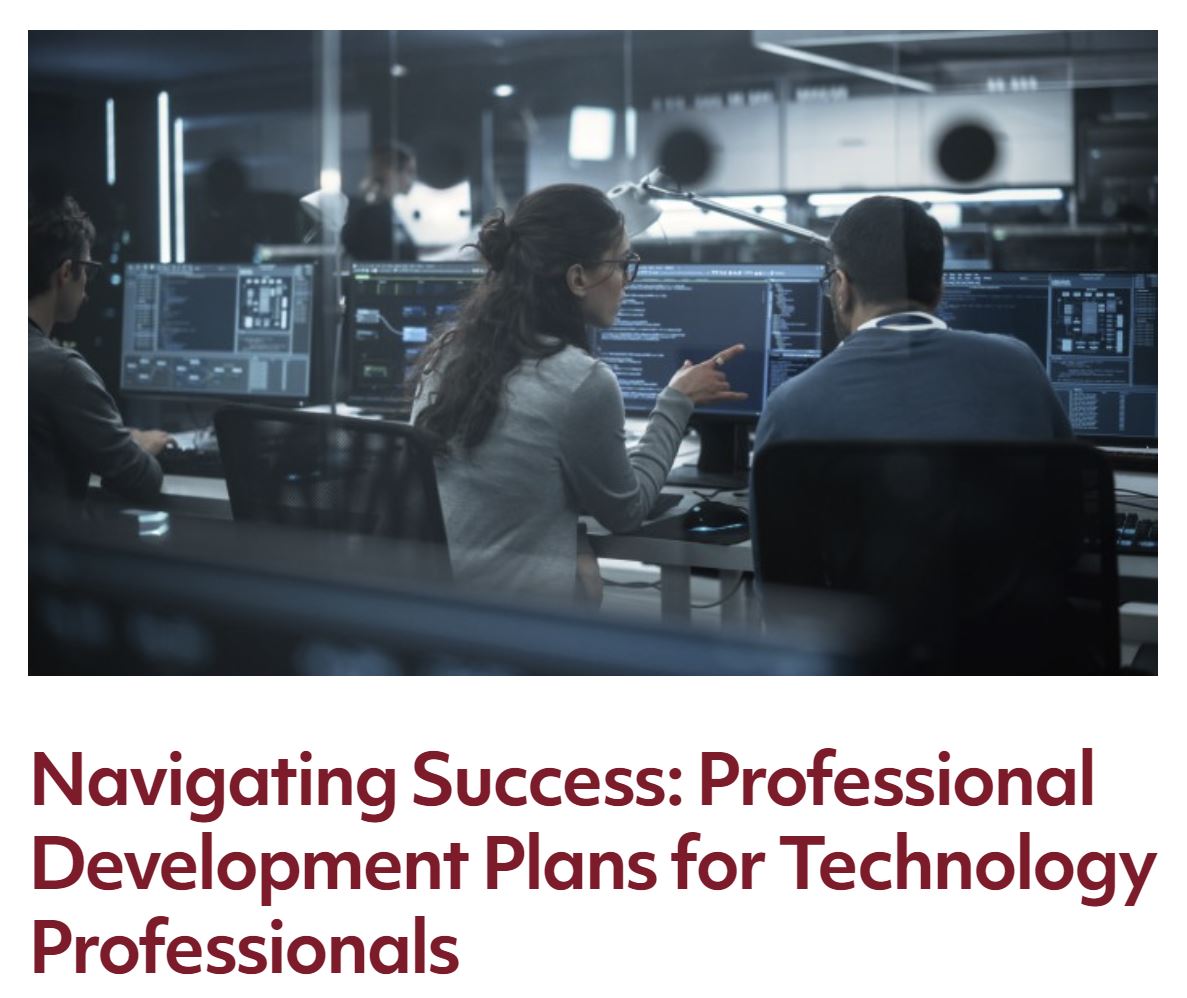 Tech Talk: See how TDK Technologies strongly emphasizes creating robust professional development plans for technology consultants.
ow.ly/YURS50Q4ZjJ   #TechCareer #TechLeadership #ProfessionalDevelopment #technologycareers #ITjobs
