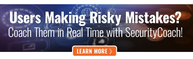 HyperNetworks's tweet image. SecurityCoach, a new product from our partner @KnowBe4, allows you to coach your users in real-time in response to any risky security behavior. Learn more about how SecurityCoach works: zurl.co/C36s