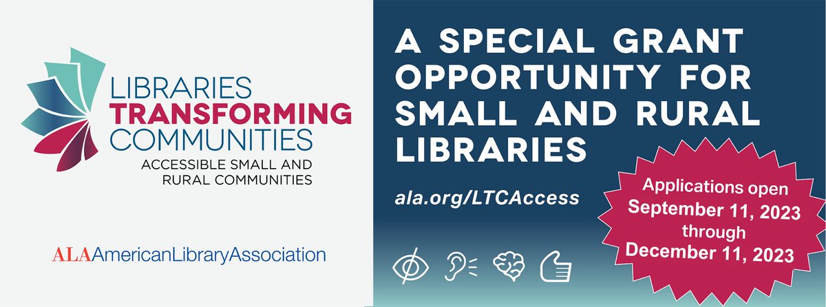 mnapoleonwelch's tweet image. Grants of $10,000 or $20,000?? You read that right! See if your library is eligible and apply by December 11 for #LTCAccess: bit.ly/3SJXnko