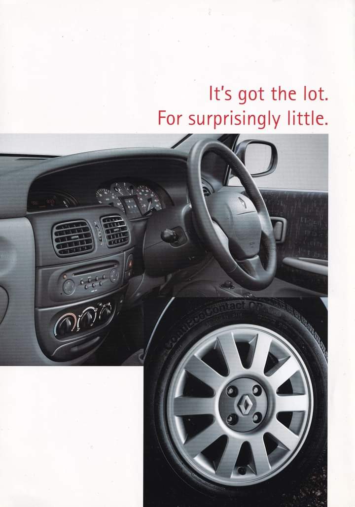 The curvy successor to the Renault 19, the first-generation Mégane