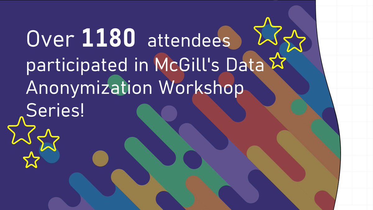 McGill_VPRI's tweet image. Did you miss #McGill&apos;s #DataAnonymization workshop series?

The recordings are now available on YouTube in both English &amp;amp; French📽️➡️mcgill.ca/x/UuX

And check out the #DigitalResearchServices website for more resources on this topic➡️mcgill.ca/drs/training