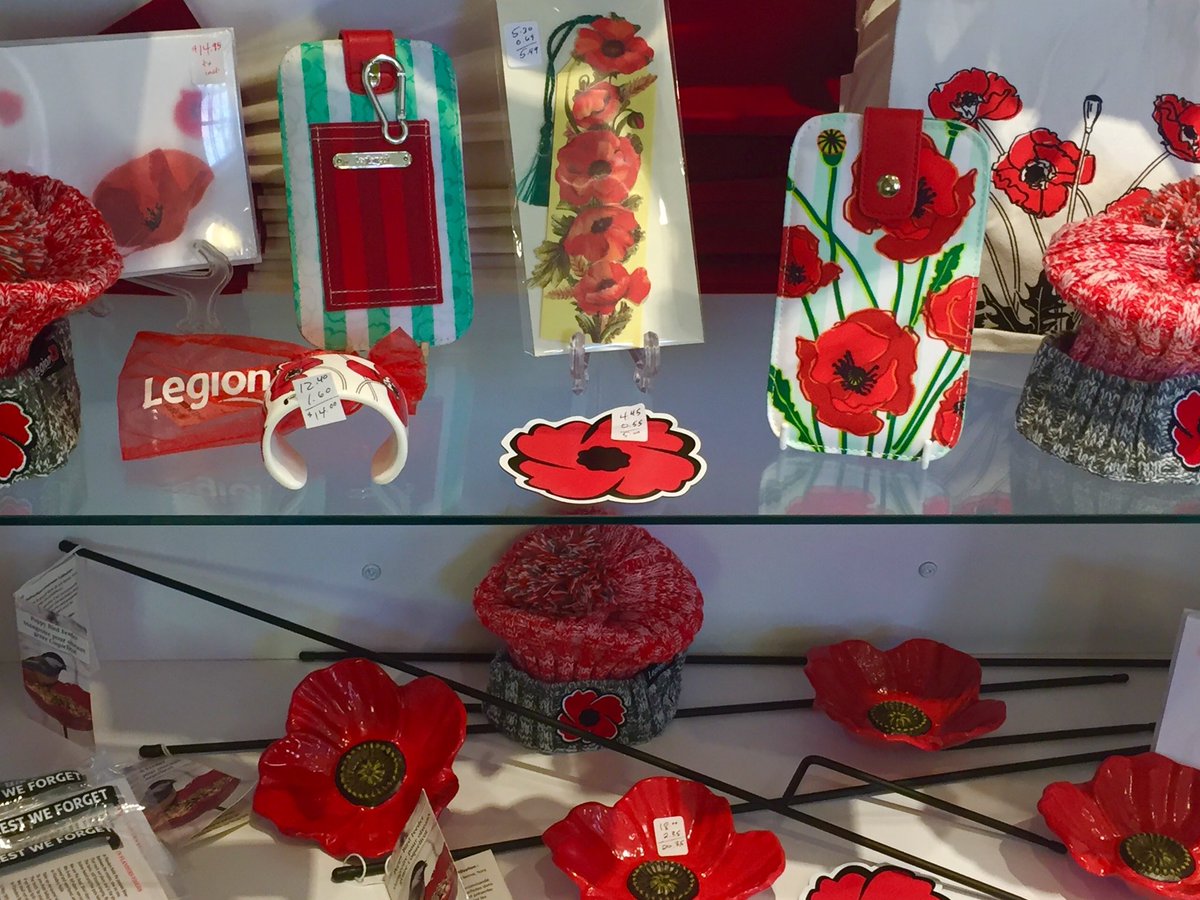 To honour the poppy, the Museum Gift Shop also has a selection of many commemorative items purchased in support of our Local Legion Branch through the official Poppy Store. 

Visit the gift shop, open daily 12:00-5:00pm