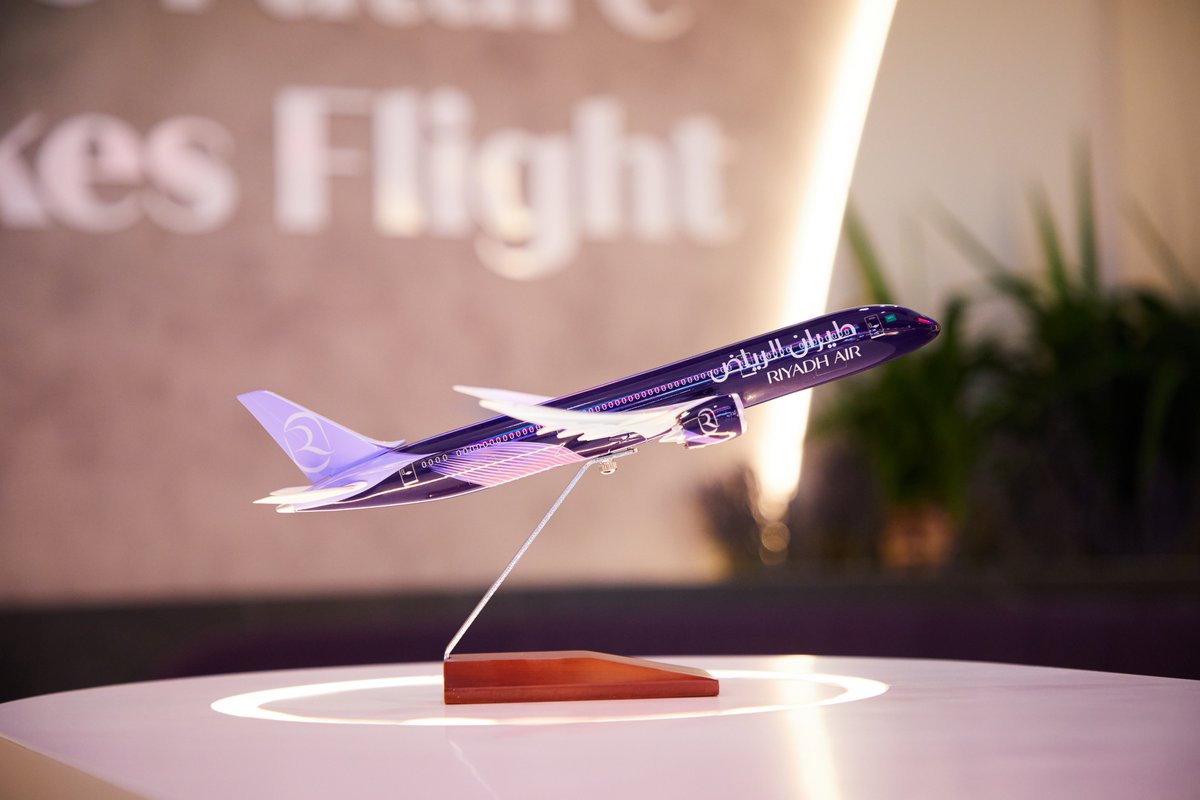 Curious as to how we plan on elevating travel?

Visit the #RiyadhAir booth at @WTM_London to get a glimpse of our vision and exciting plans for enhanced global connectivity.

#FutureTakesFlight #WTMLondon