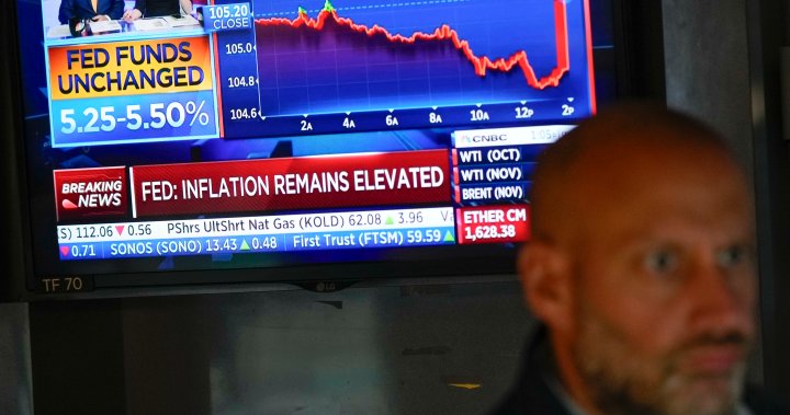 adodsonfinance's tweet photo. Higher interest rates have weighed on many Canadians' portfolios so far this year. Here's how fresh expectations for the Bank of Canada's rate path might affect markets. https://t.co/uckhZJTODo https://t.co/SeA5YYsop6