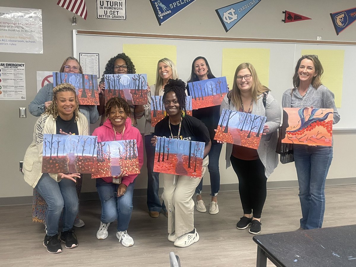 Just a little Paint &amp; Sipping Fall Fun!! #HMC1FallSummit