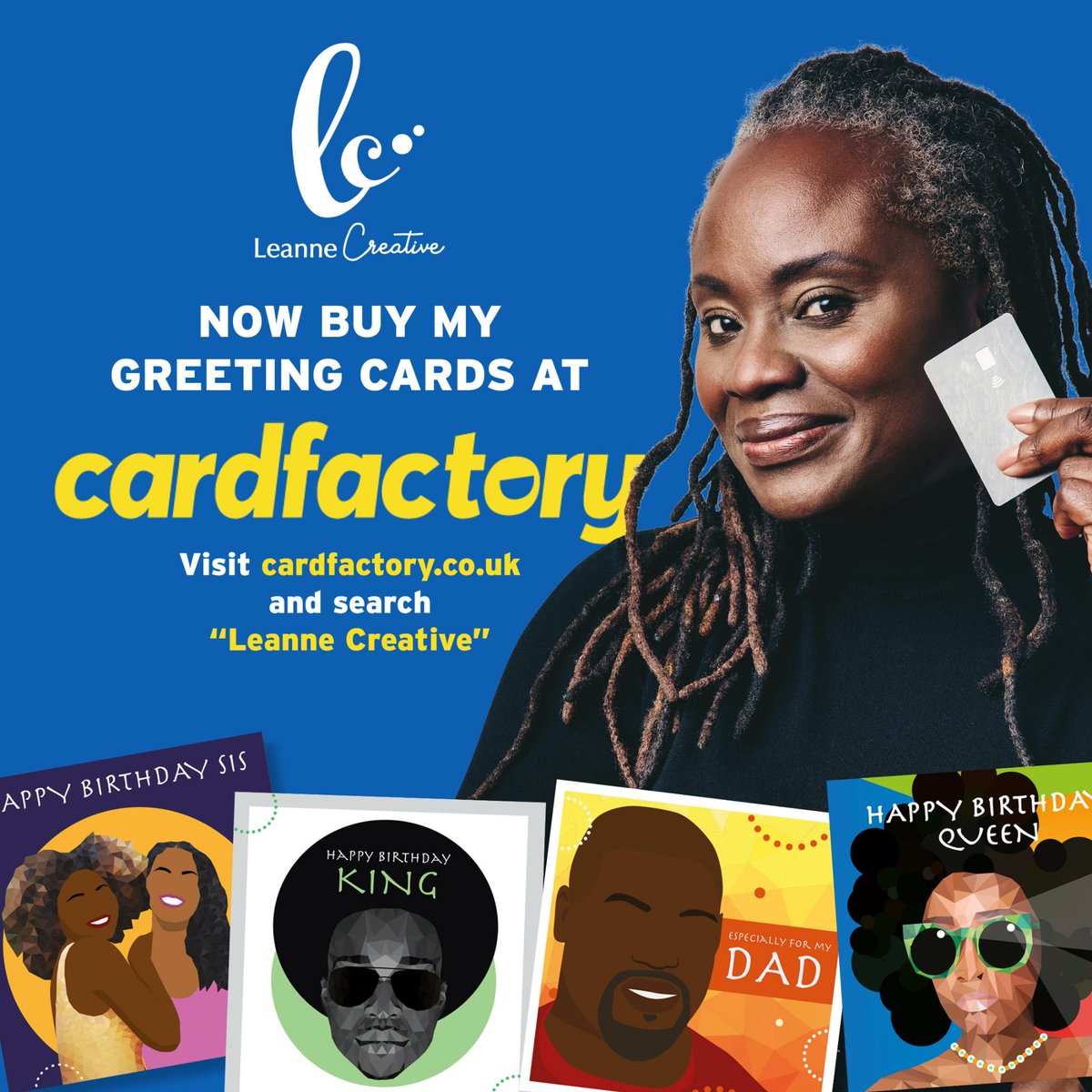 LeanneCreative's tweet photo. Have you ordered from my @cardfactoryplc collection yet? 😁 Visit https://t.co/XnLSC3YbKT and search "Leanne Creative"

#cardfactory #illustrator #birthdaycards https://t.co/7RtKRMWdLG