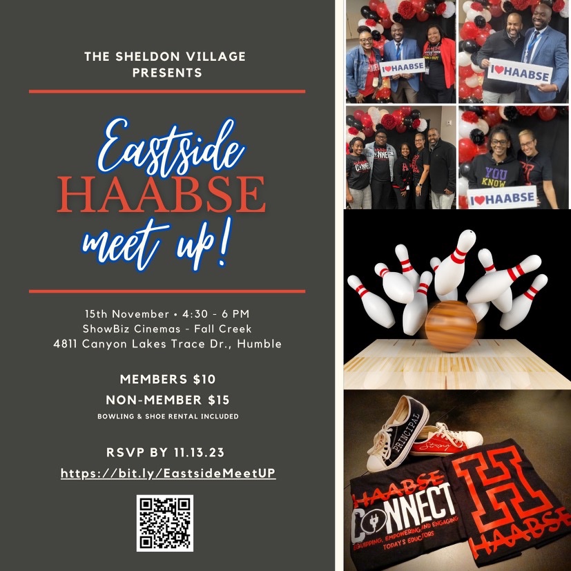 sci_magination's tweet photo. "Teamwork: is less ME and more WE" -Unknown- 
Join @SheldonISD next Wed., 11/15, 4:30-6:30pm Showbiz-Fall Creek for the Eastside 
@HAABSE3 meetup. Come connect, share, and bowl🎳 https://t.co/PArAp7qsbw
@MccallDemetrius
@ICTissues @DemerrisDHood 

@DemerrisDHood https://t.co/Nh3BB4gAMe