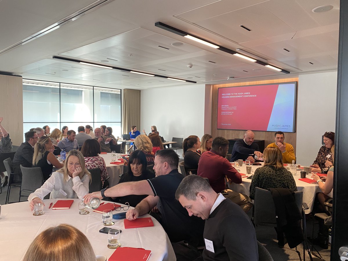 Property_HJ's tweet photo. #HJHousingWeek is in full swing and we’d like to say thank you to everyone who attended our in-person conference today. Looking forward to day 3 covering development with a host of exciting guest speakers.  
@unitedwelsh @chcymru @platformhousing @fusion21socent @asbhelp https://t.co/6dkZChpU7y