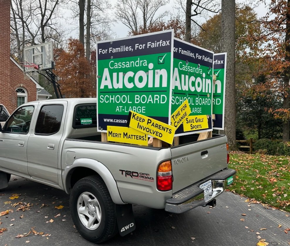 Lunch time is a great time to vote 🗳. 

We'll be driving around #FairfaxCounty. If you see us, be sure to wave. 

#ElectionDay2023