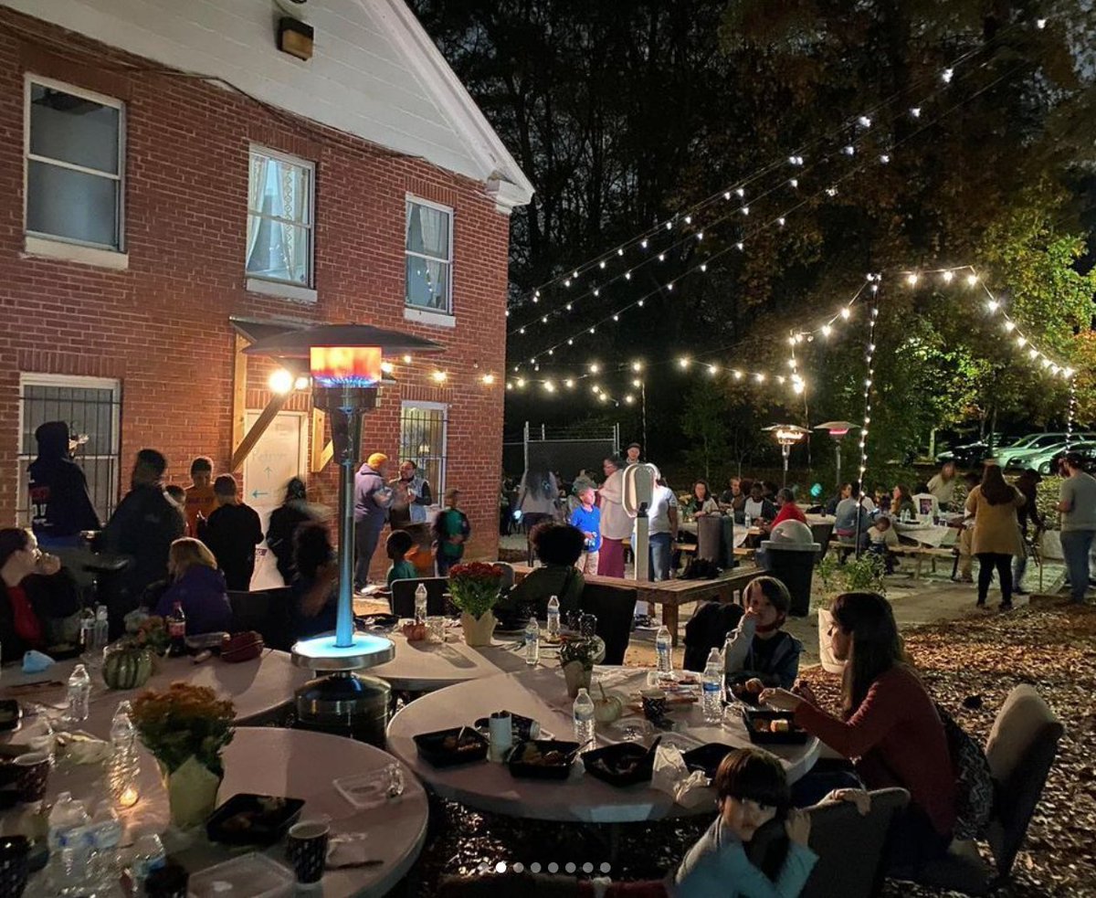 RefugeChurchATL's tweet photo. Refuge and @blueprint58atl are back with our annual Thanksgiving Community Dinner! We hope to see you on Sunday, November 16th at 6pm. Be sure to invite your neighbors, coworkers, friends, etc. and we'll see you there! 🦃🥧🦃🥧🦃🥧 https://t.co/XhV9josq28