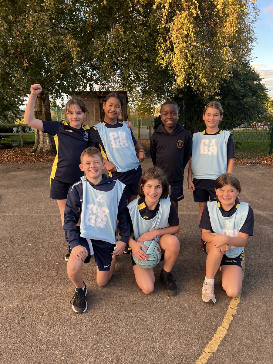 HighnamAcademy's tweet photo. A huge well done to our fabulous netball team for winning 9-7 against Churchdown today! An excellent game of netball by both teams! https://t.co/F0OGJSFn6d