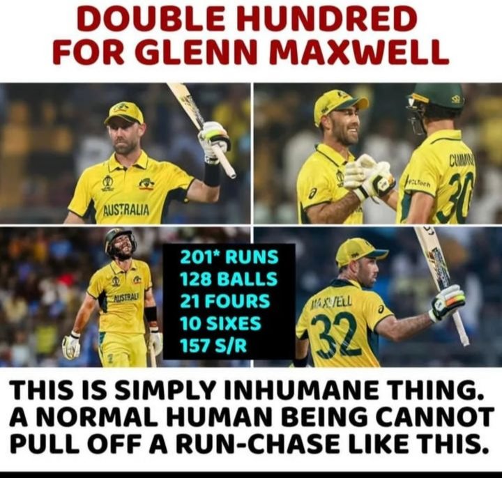 Maxwell 🔥 
#AUSvAFG