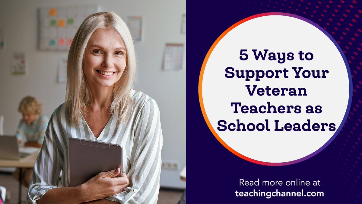 TeachingChannel's tweet photo. Every educator has varying needs for their professional development and support systems. It's crucial to have tiers of support for experienced educators.
@Erik_Youngman shares how school leaders can support their veteran teachers: https://t.co/BchZWhl40Q.
#EdBlog #ProfDev https://t.co/QPrKwioVZv