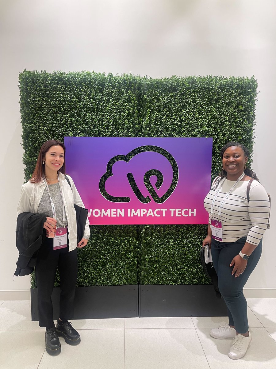 ActionIQinc's tweet image. Last week, members of our team joined Women Impact Tech for their NYC conference. The inspiration in the room was palpable and we can’t wait to see all that’s ahead for our colleagues and women in tech! #WomenImpactTech #LifeAtAIQ #WomenInTech