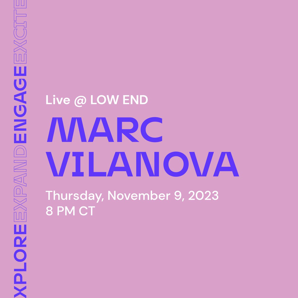 bemiscenter's tweet image. Join us this Thursday as we welcome sound artist and Bemis alum Marc Vilanova to the LOW END stage! RSVP at bemiscenter.org/events/live-lo…

#bemis #marcvilanova #omahalivemusic #experimentalmusic