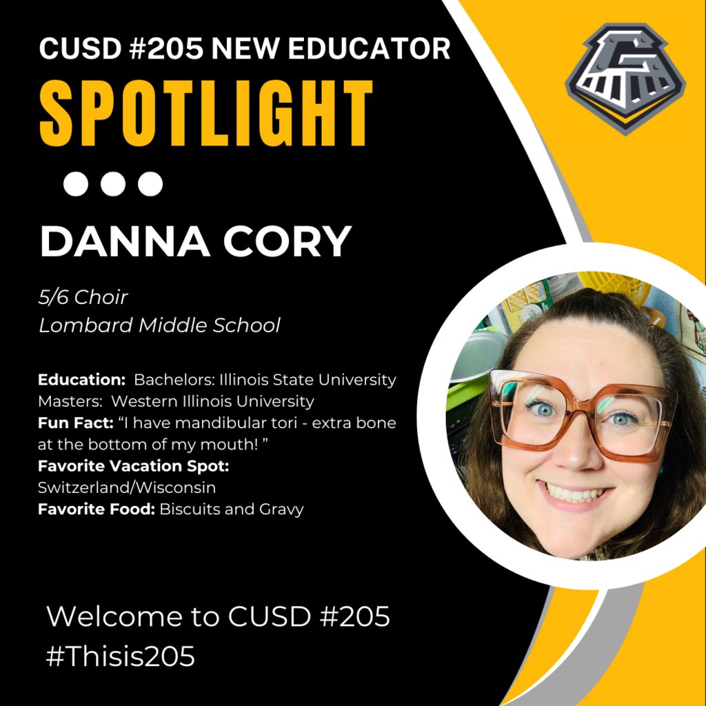 CUSD205's tweet image. Welcome to CUSD #205! #NewTeacherTuesday #Thisis205 #ZephyrPride