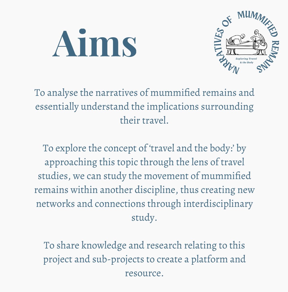 Narratives of Mummified Remains tweet media