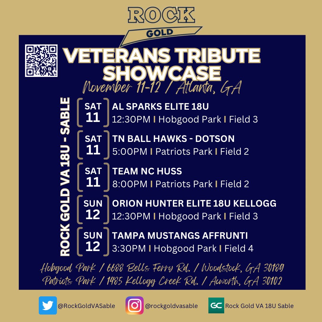 Rock Gold VA 18U Buchanan/Sable tweet media