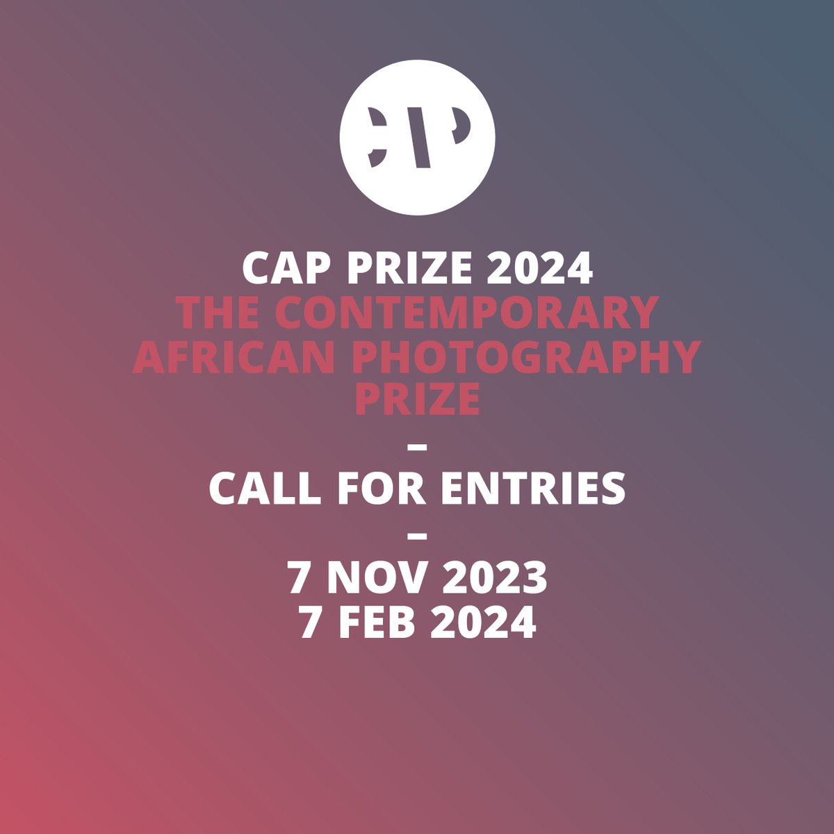 The CAP Prize 2024 – The Contemporary African Photography Prize is now open for entries. It is free to enter. Win a series of large-scale outdoor exhibitions around the globe. Enter the CAP Prize now at application.capprize.com #capprize #africanphotography