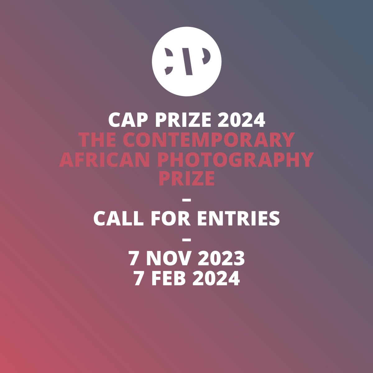 The CAP Prize 2024 – The Contemporary African Photography Prize is now open for entries. It is free to enter. Win a series of large-scale outdoor exhibitions around the globe. Enter the CAP Prize now at application.capprize.com
#capprize #africanphotography