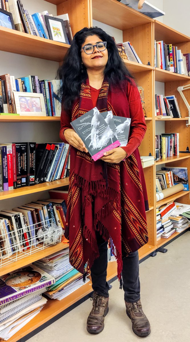Swati Parashar स्वाति पाराशर (@swatipash) on Twitter photo The joy of holding this labour of #love. 'Ripping, Cutting, Stitching: #Feminist Knowledge Destruction and Creation in #GlobalPolitics.' @RLPGBooks is here. This book is about #anger, #despair #tears #hope <a href="/ProfMarysiaZed/">Prof Marysia Zalewski</a> <a href="/vitaminchoi2013/">shine choi</a> <a href="/Tygerlil13/">Dr. Michelle Lee Brown</a> <a href="/cristinabagaco/">Cristina Masters</a> n Saara Sarma The joy of holding this labour of #love. 'Ripping, Cutting, Stitching: #Feminist Knowledge Destruction and Creation in #GlobalPolitics.' @RLPGBooks is here. This book is about #anger, #despair #tears #hope <a href="/ProfMarysiaZed/">Prof Marysia Zalewski</a> <a href="/vitaminchoi2013/">shine choi</a> <a href="/Tygerlil13/">Dr. Michelle Lee Brown</a> <a href="/cristinabagaco/">Cristina Masters</a> n Saara Sarma
