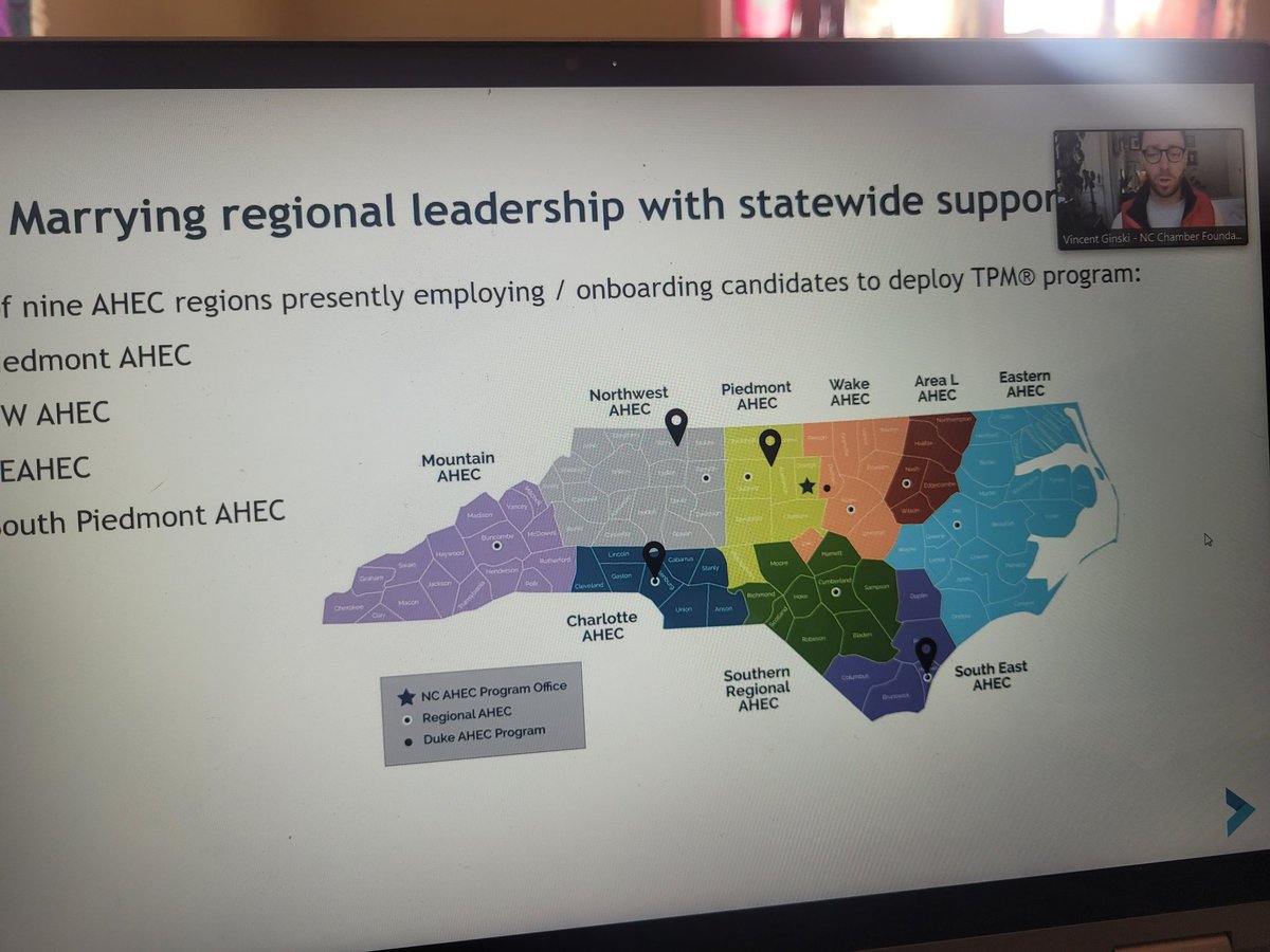 NENC Career Pathways (@nencpathways) on Twitter photo Thanks to Vincent Ginski <a href="/NCChamber/">NC Chamber</a> Foundation for sharing with the Healthcare Careers Advancement Collaborative (HCAC) about TPM this morning. This is a group of Healthcare employers in the <a href="/TurningPointWDB/">Turning Point WDB</a> area which have been meeting and working together for more than 2 years! Thanks to Vincent Ginski <a href="/NCChamber/">NC Chamber</a> Foundation for sharing with the Healthcare Careers Advancement Collaborative (HCAC) about TPM this morning. This is a group of Healthcare employers in the <a href="/TurningPointWDB/">Turning Point WDB</a> area which have been meeting and working together for more than 2 years!