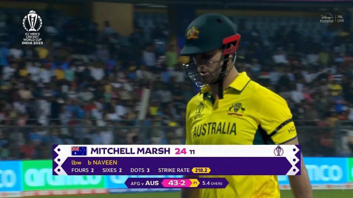 Why everyone is giving credit to Glenn Maxwell when Mitchell Marsh already finished the game in powerplay with his 24(11)😭?