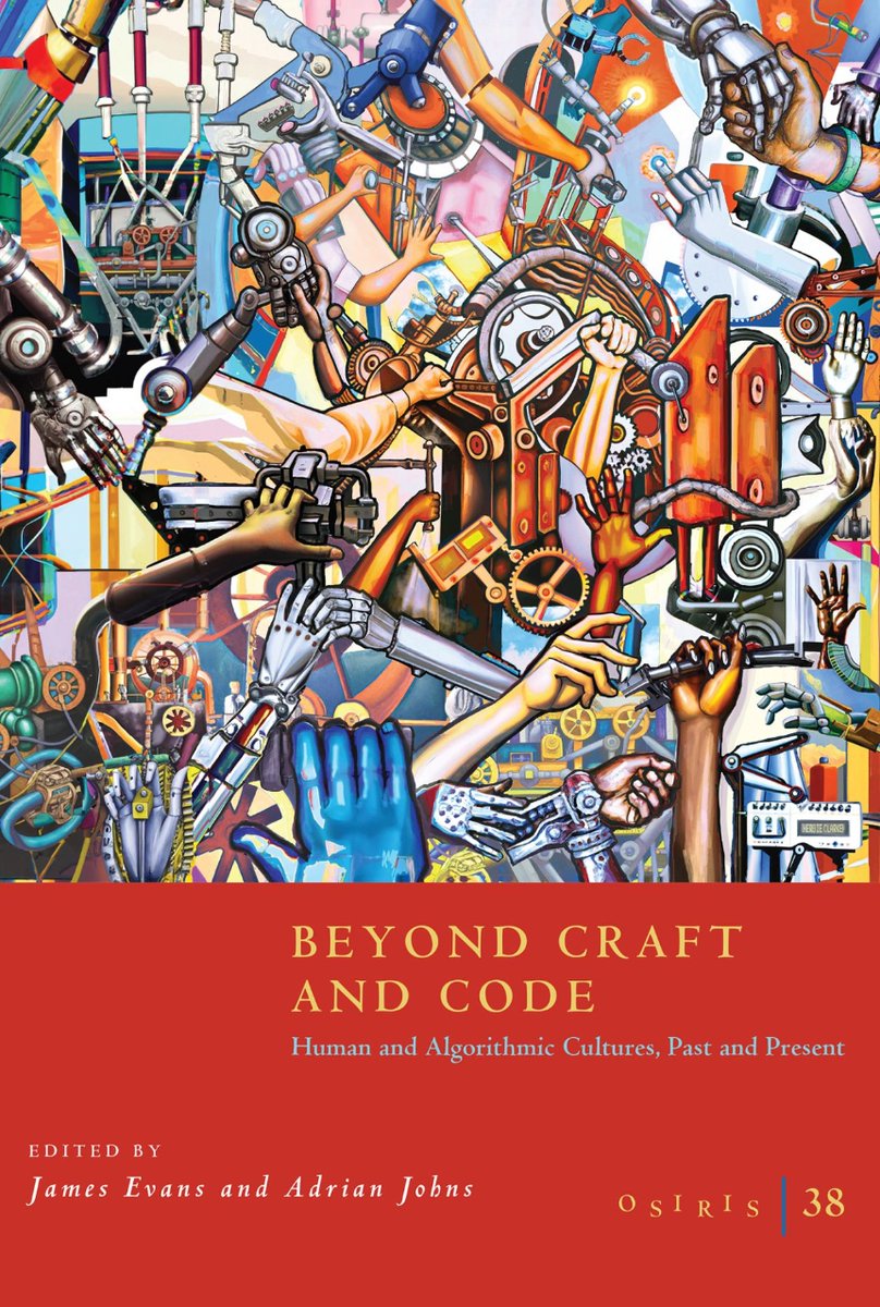 Finally, our book about 'Algorithmic Cultures' came out on the varied logics underlying AI in society and why need to understand, conserve, and cultivate algorithmic diversity. With Adrian Johns and many other rockstar historian and science studies friends...