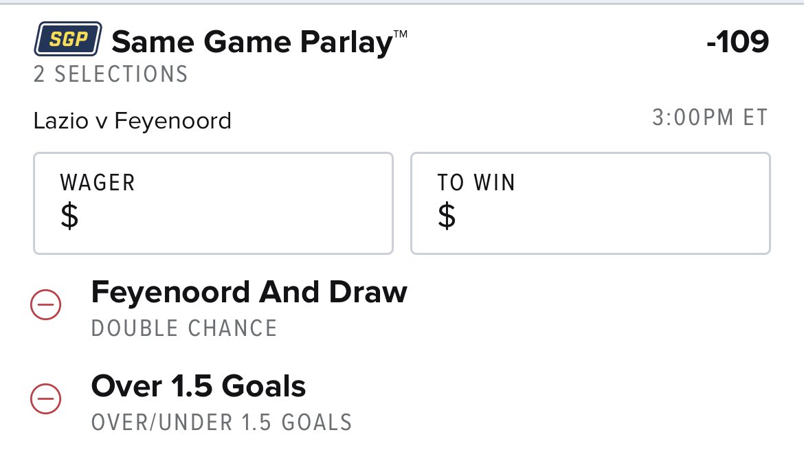 steve ceruti on X: ⭐️Champions League bets I'm on today: ▪️BVB/Newcastle:  BTTS, goal in both halves & over 2.5 goals (+140) ▪️PSG ML (+135) ▪️PSG win  or draw & under 3.5 (-105)