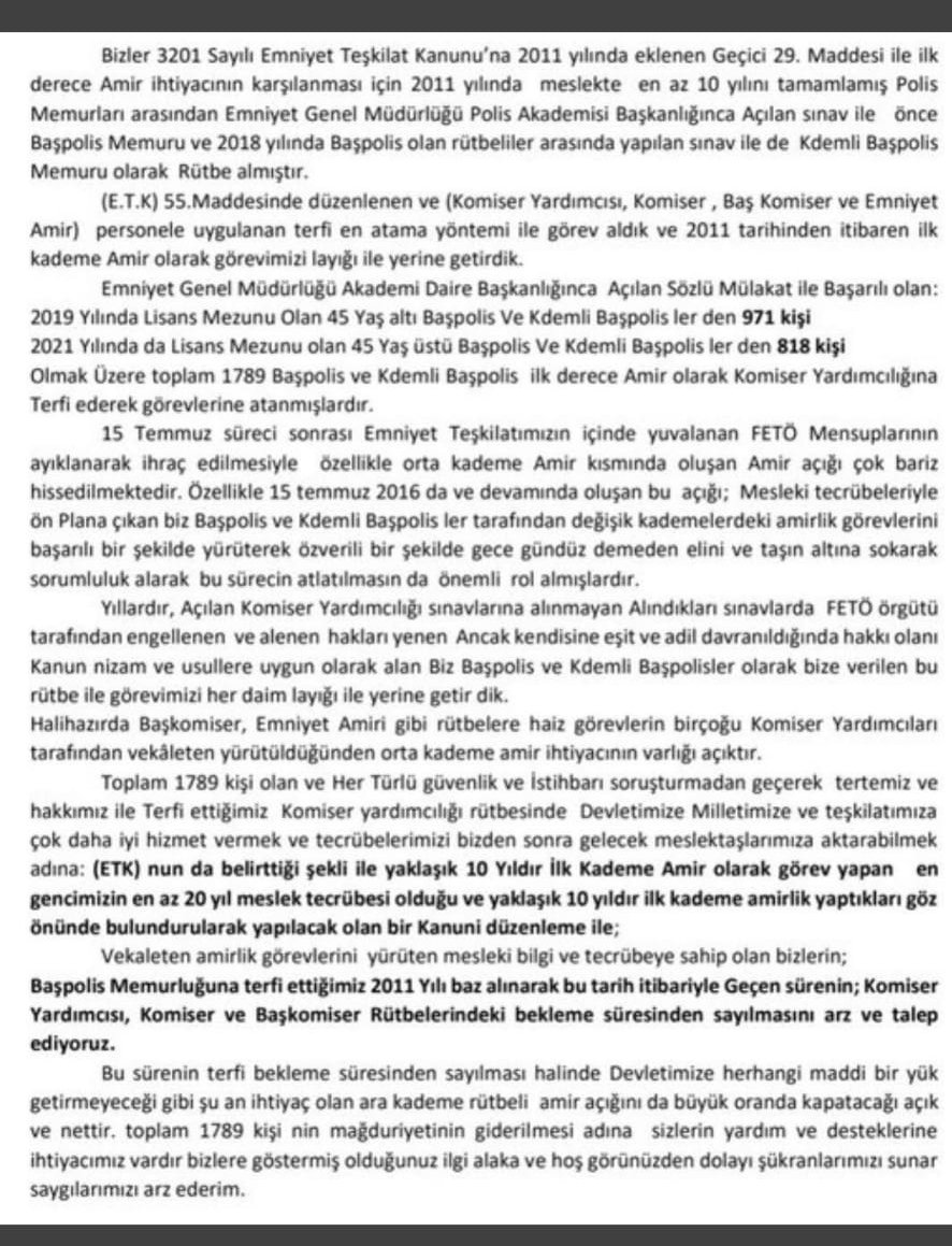 <a href="/RTErdogan/">Recep Tayyip Erdoğan</a> <a href="/AliYerlikaya/">Ali Yerlikaya</a> <a href="/MHP_Bilgi/">MHP</a> <a href="/Akparti/">AK Parti</a> <a href="/paedutr/">Polis Akademisi</a>