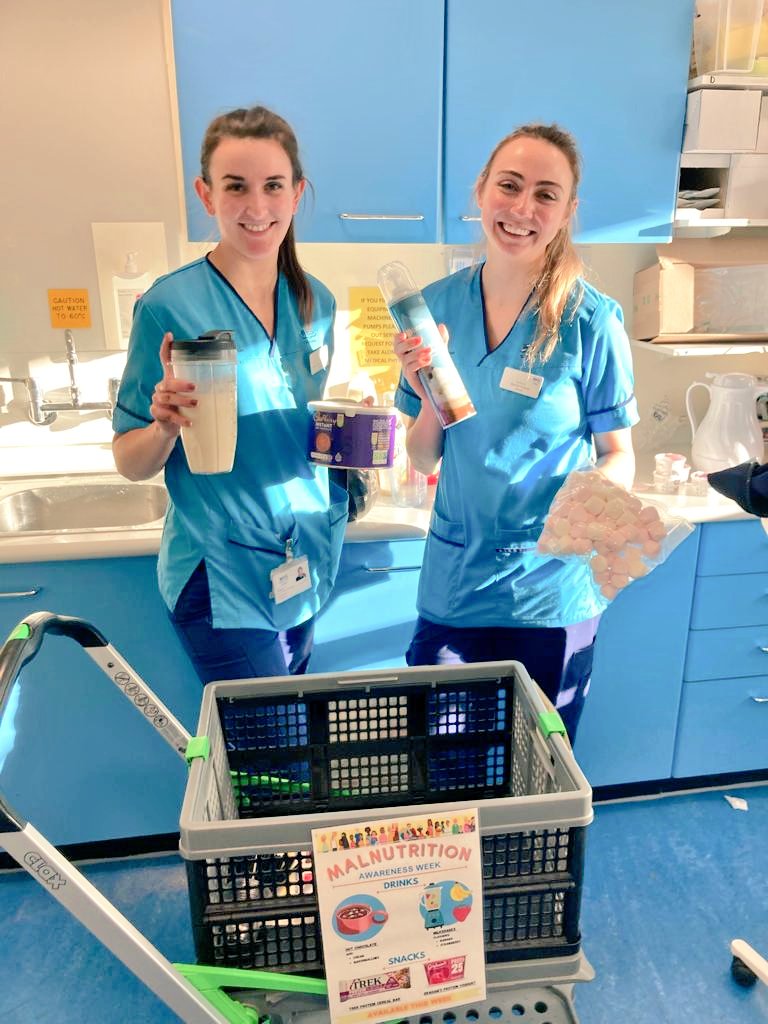 NHS Lothian Dietitians (@nhsl_dietetics) on Twitter photo <a href="/RIE_Lothian/">Royal Infirmary of Edinburgh</a> Dietitians MaryClaire and Harriet taking part in #InteractiveTuesday for #UKMAW2023 making some #NourishingDrinks and arranging #NourishingSnacks for the ward tea trolley <a href="/BAPENUK/">BAPEN UK</a> <a href="/MalnutritionTF/">Malnutrition TF</a> <a href="/RIE_Lothian/">Royal Infirmary of Edinburgh</a> Dietitians MaryClaire and Harriet taking part in #InteractiveTuesday for #UKMAW2023 making some #NourishingDrinks and arranging #NourishingSnacks for the ward tea trolley <a href="/BAPENUK/">BAPEN UK</a> <a href="/MalnutritionTF/">Malnutrition TF</a>