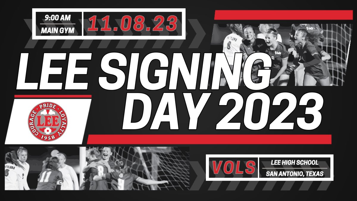 LEE Volunteers Soccer (@soccervols) on Twitter photo Join us tomorrow to celebrate <a href="/Kendall_jones11/">Kendall Jones</a> as she signs to continue her education & soccer career with <a href="/TexasTechSoccer/">Texas Tech Soccer</a>! #LEESD23 #GoVols #WreckEm Join us tomorrow to celebrate <a href="/Kendall_jones11/">Kendall Jones</a> as she signs to continue her education & soccer career with <a href="/TexasTechSoccer/">Texas Tech Soccer</a>! #LEESD23 #GoVols #WreckEm