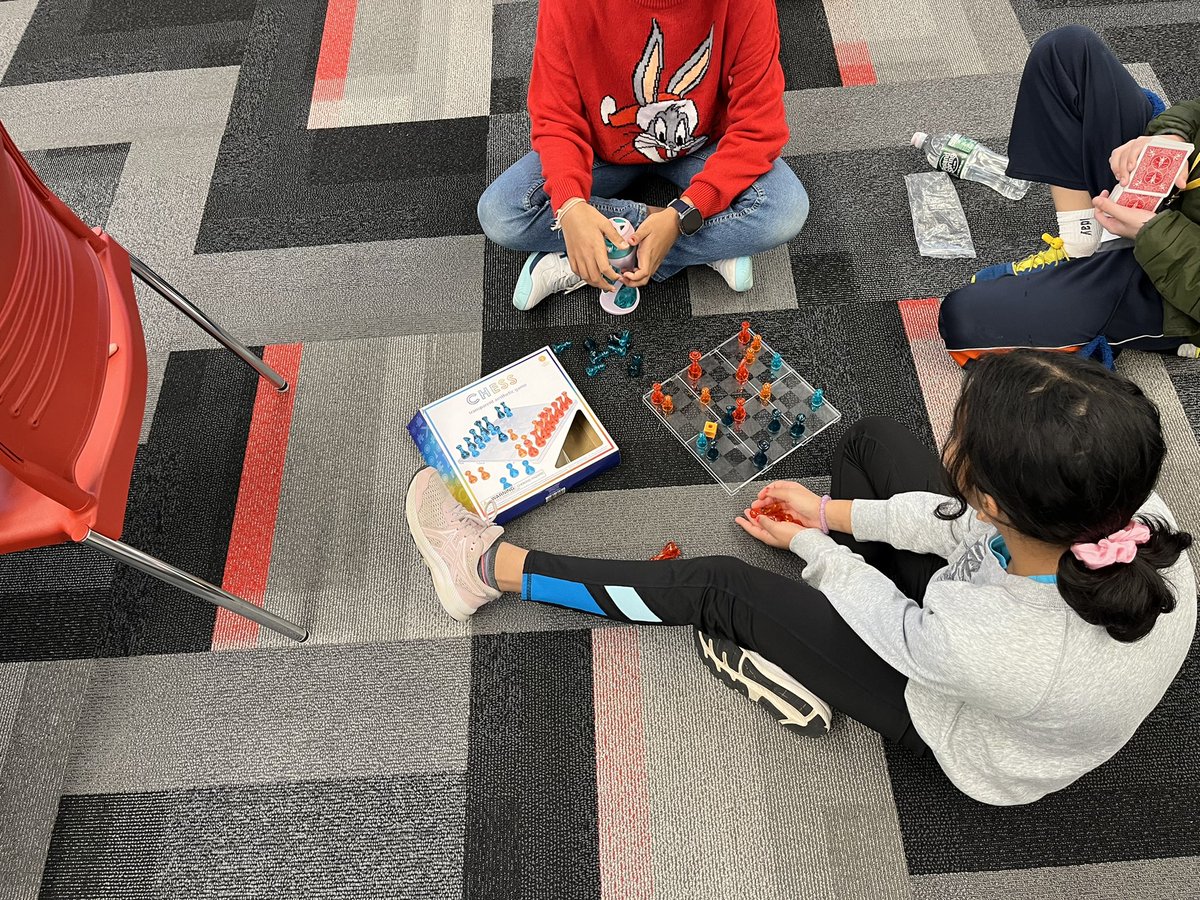 DrSchimpfCMS's tweet photo. Who said math isn't fun?! 6th grade #Panthers engaging in various math games to apply their skills! #TEAMCommUNITY #wwprsd @AndreaBean6 https://t.co/2NcoGtVoek