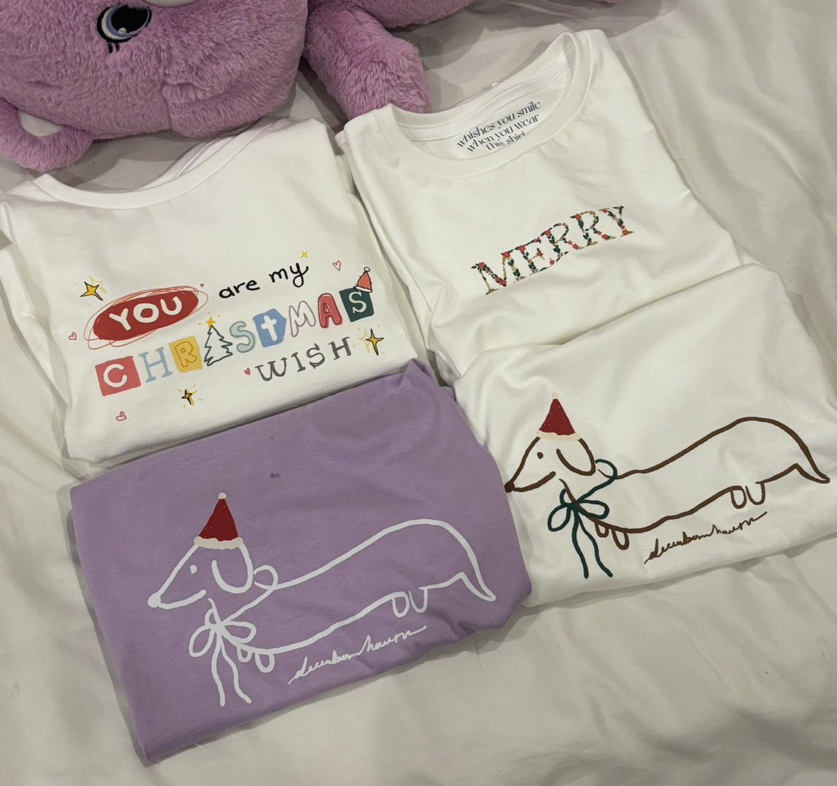 baebiebreakfast's tweet photo. เธรด — รวมเสื้อ baby tee น่ารักต้อนรับคริสมาสต์ที่ผ้านุ่ม 300% 🥹🎄💕 
✨ ปล.ร้านเพื่อนเราขอมันมาแจกโค้ดท้ายเธรด 🤩 https://t.co/5OmymBlnm8