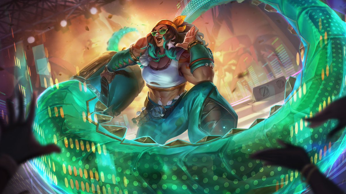 Illaoi from league of legends, Stable Diffusion