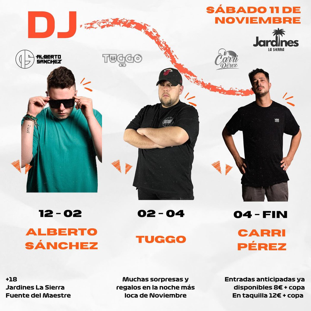CPGranMaestre's tweet photo. Este fin de semana ya tienes planes:

- Sábado: Evento con los mejores DJ y diferentes regalos y sorpresas en Hotel La Sierra/Jardines La Sierra desde las 00:00 horas

- Domingo: Partidazo contra el @CDExt1924 a las 12:30 h en La Matilla https://t.co/FzKu7UBj5D