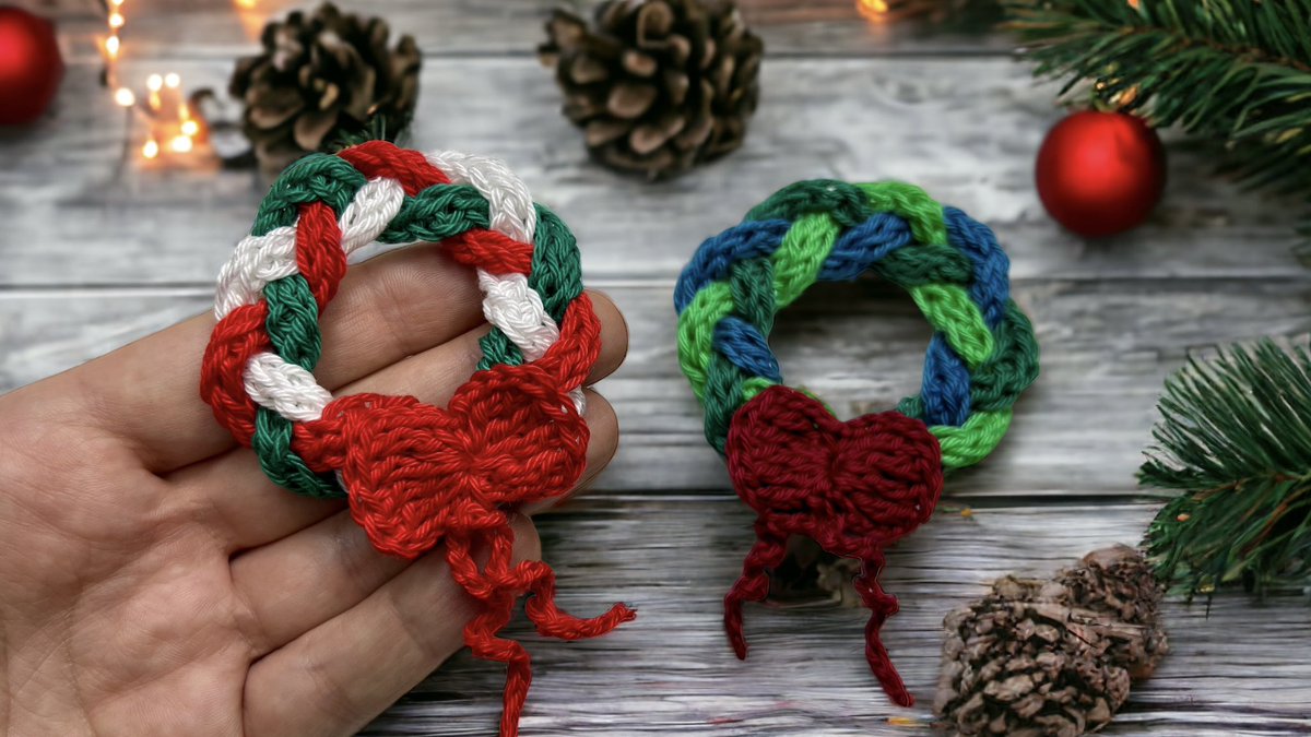 KuemaTutorials's tweet photo. Zuckersüßen Weihnachtskranz häkeln | Deko | Weihnachten | Ornament
https://t.co/ebNSPPvxGQ https://t.co/x4N8Mre2MC