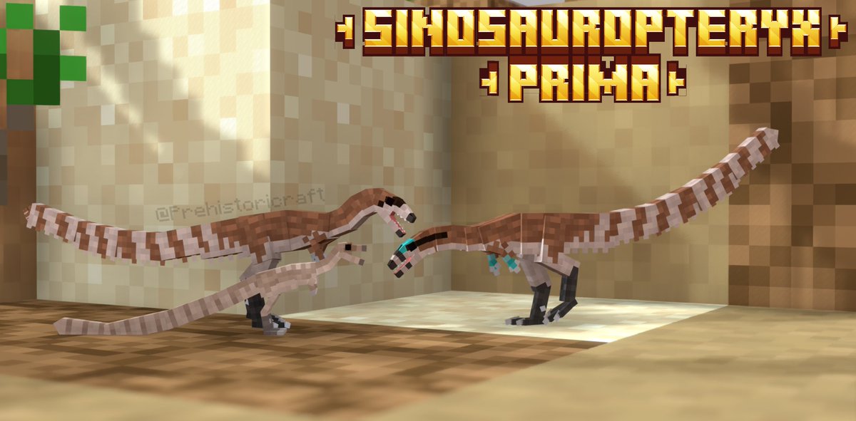 Introducing the Sinosauropteryx!
The "Chinese Reptilian Wing" from China
Pure Cuteness (With feathers!)
#Blockbench #Dinosaur #Minecraft
Also by the way.. This fella will need to get animated before being added into the game, so if You know Your way around animating - contact us!