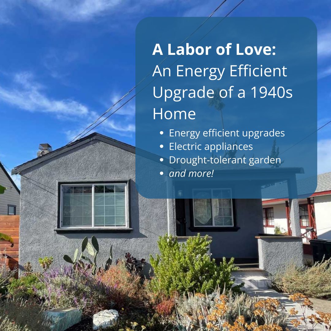 Home upgrade projects can be a time intensive labor of love. BayREN recently followed Emily Alvarez, our Green Labeling Program Lead, as she showcased her home to a group of realtors. Read through her journey to upgrade her home: bayren.org/news/labor-lov…