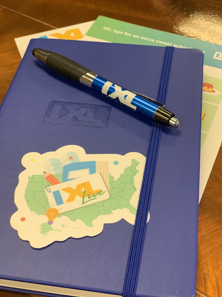 Great day at #IXLLive in Tampa! Ready to implement all of the new tips we learned.