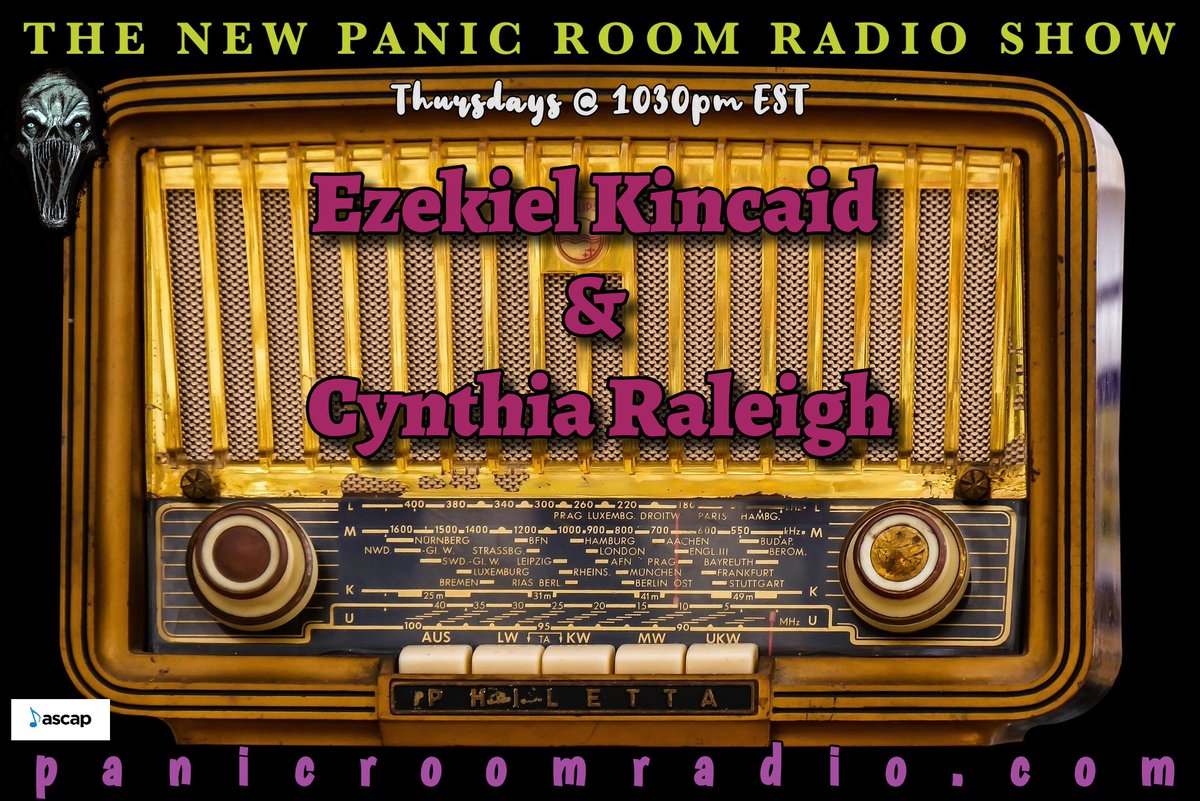 This Thursday! Horror writer @EzekielKincaid &amp; historical thriller author Cynthia Raleigh. Have questions? Call during the show! (516) 387-1942
blogtalkradio.com/thenewpanicroo…