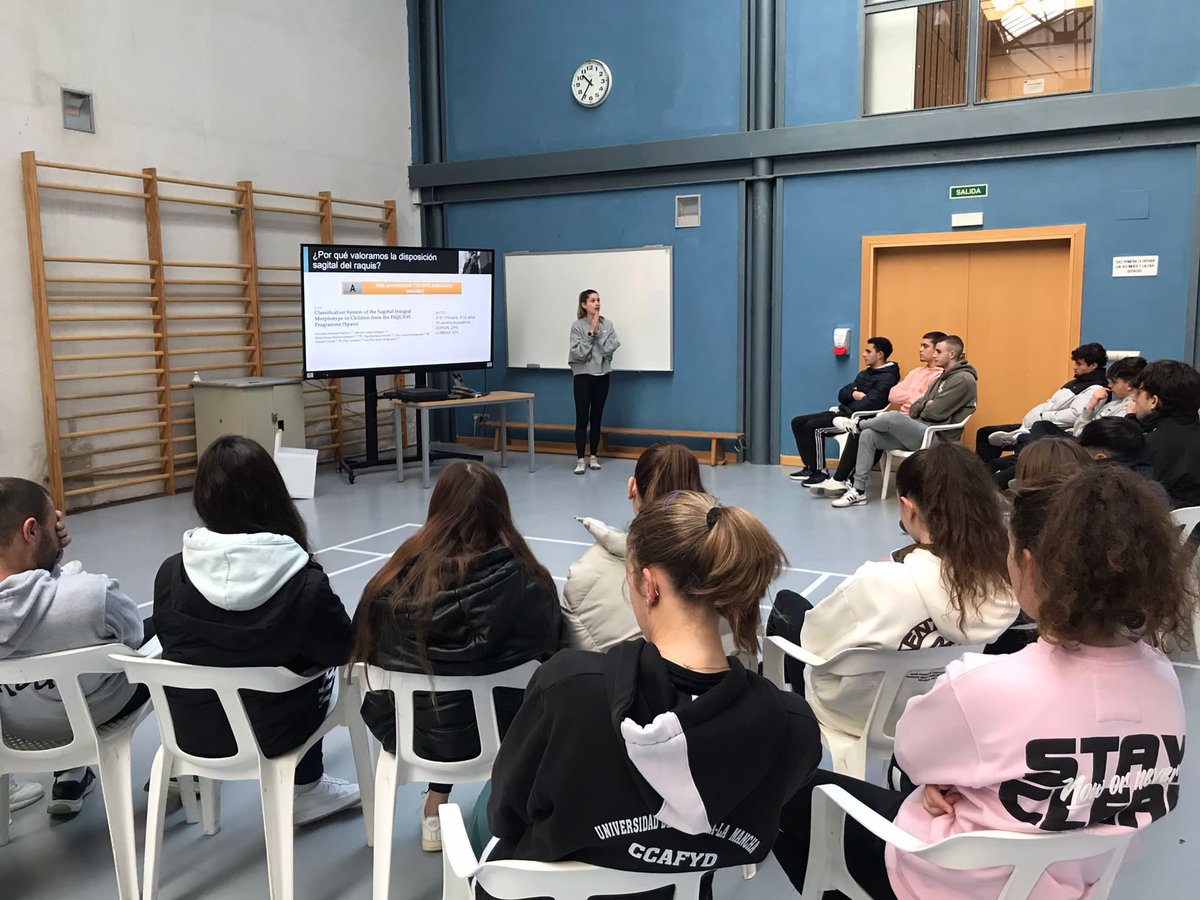 Semana de docencia en el grado de <a href="/FACDEPORTEUCLM/">FAC. DEPORTE. UCLM</a> como investigadora postdoctoral Margarita Salas. Muchas gracias <a href="/susaznarlain/">Susana Aznar</a> por dejarme mostrar un poquito de nuestro <a href="/RaquisUmu/">Raquis Deporte UMU</a> <a href="/psainzdebaranda/">Psainzdebaranda</a>