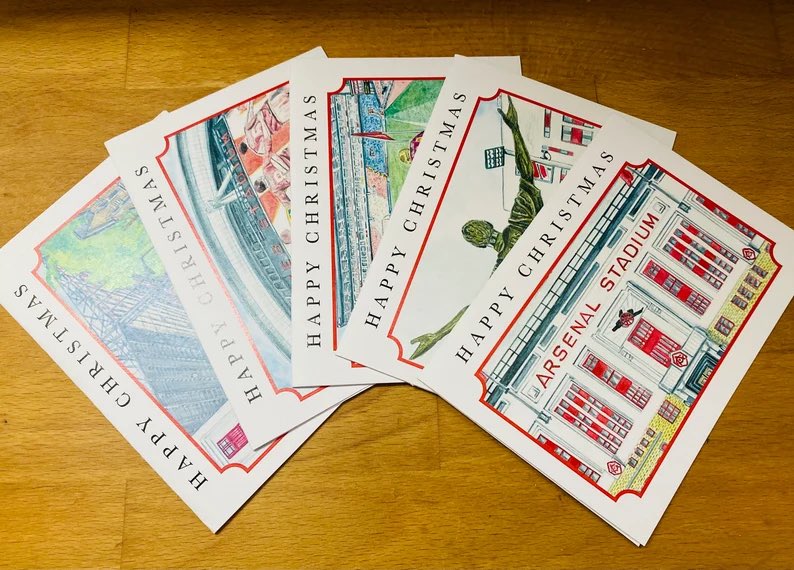 ruthbeckart's tweet photo. 🚨GIVEAWAY TIME 🚨

When we beat Sevilla a Follower who likes and retweets this post will be in the draw to win one of my @Arsenal themed A6 boxed Christmas Cards.

You MUST be following me to win. Good Luck 🤞🏻❤️🤍

#ARSSEV #Arsenal #COYG #Giveaway #ChampionsLeague https://t.co/xhE0FYKelN